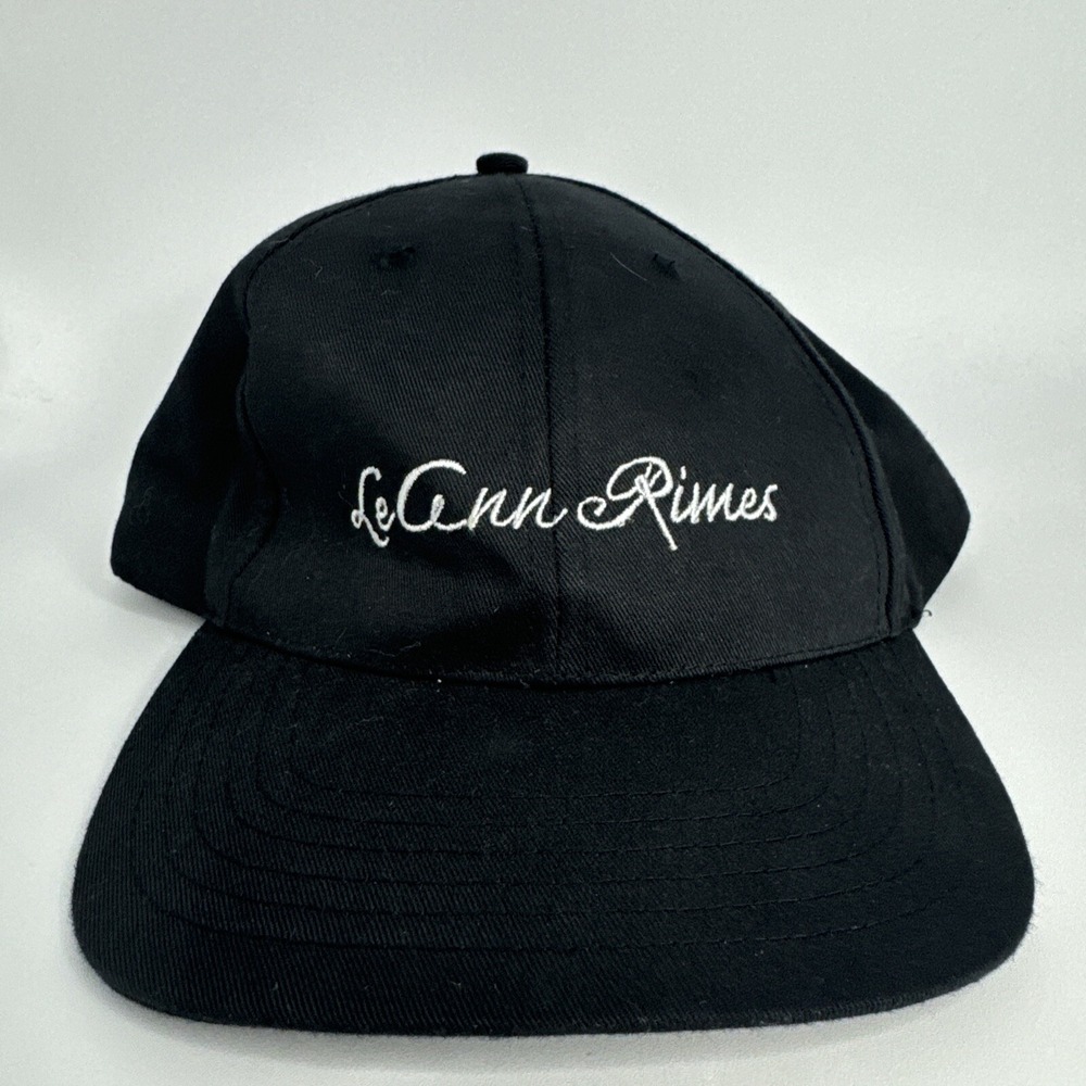 VTG Y2K LeAnn Rimes Hat SnapBack Country 90s